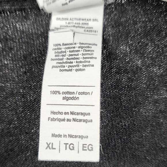 DMX It's Dark and Hell Is Hot RUFF RYDERS Black Red Hip-Hop Rap Tee Men's Sz XL - Picture 3 of 4